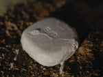 Beauty Disrupted luxury shampoo bars and solid soaps on the architectural stone TRIO holder.