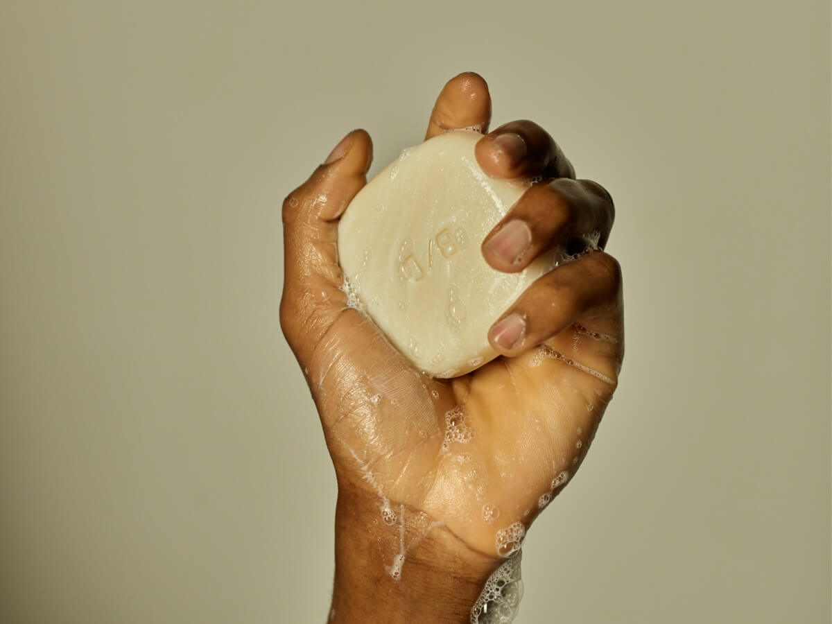 A high-density solid Hand Wash designed for frequent cleansing without dryness.