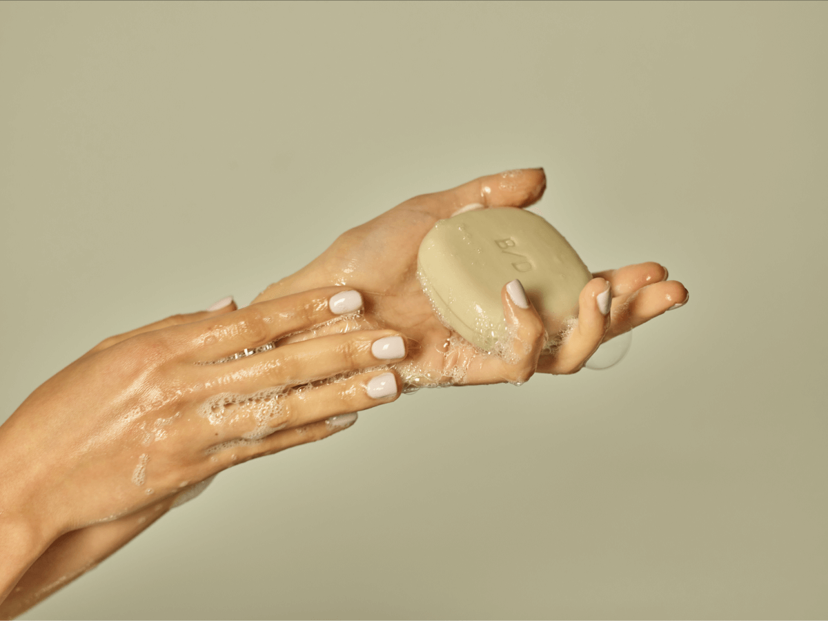 beauty disrupted hand soap bar