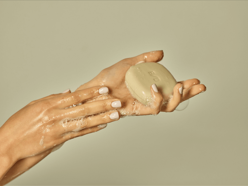 beauty disrupted hand soap bar