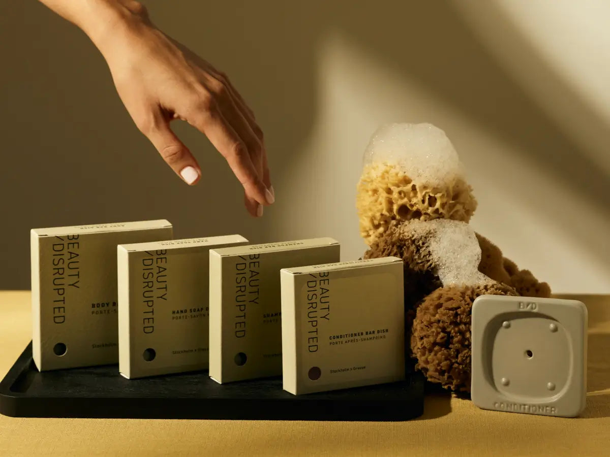 Ceramic Conditioner Bar Dish — Ritual Surface