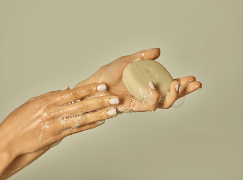 beauty disrupted hand soap bar