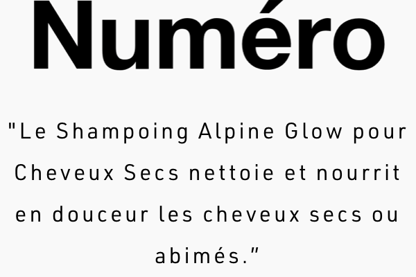 cheveux secs